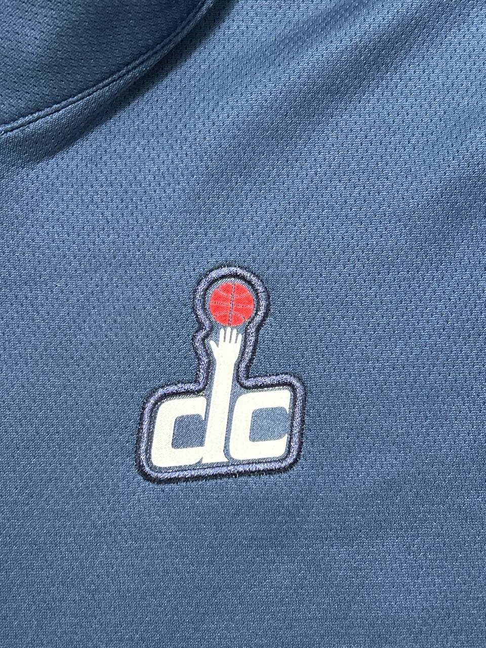Washington Wizards Sweater Mens Xl Blue Dri-Fit Quarter Zip New