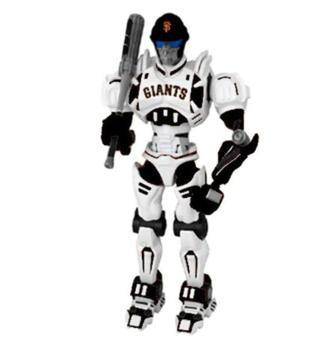 New Fox Sports 10 INCH MLB Robot San Francisco Giants Discontinued Getwhile Last