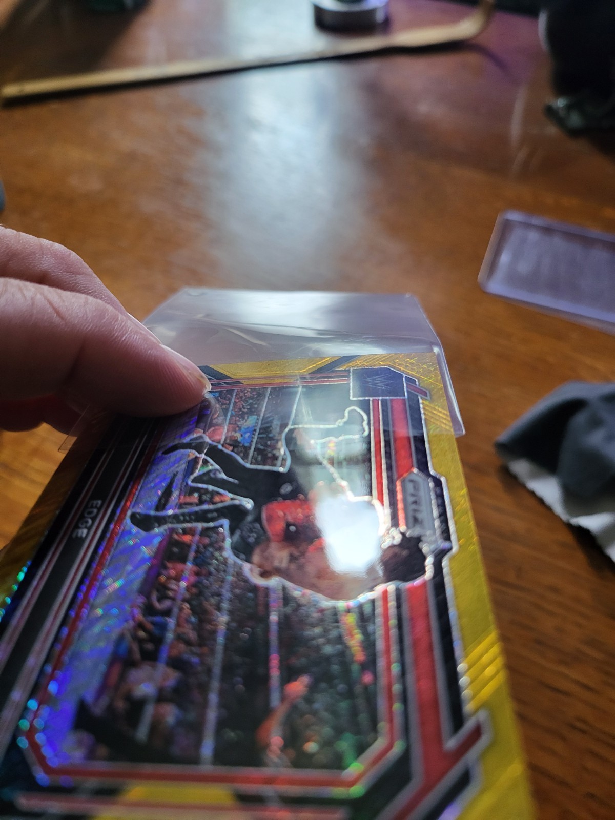 WWE 2023 Panini Prizm Edge FOTL Gold Shimmer /5 *See Description*