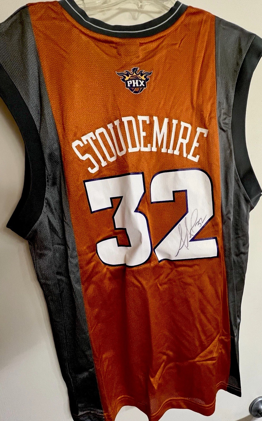 Amar’e Stoudemire Signed 32 Jersey Letter Of Certification New Condition Reebok