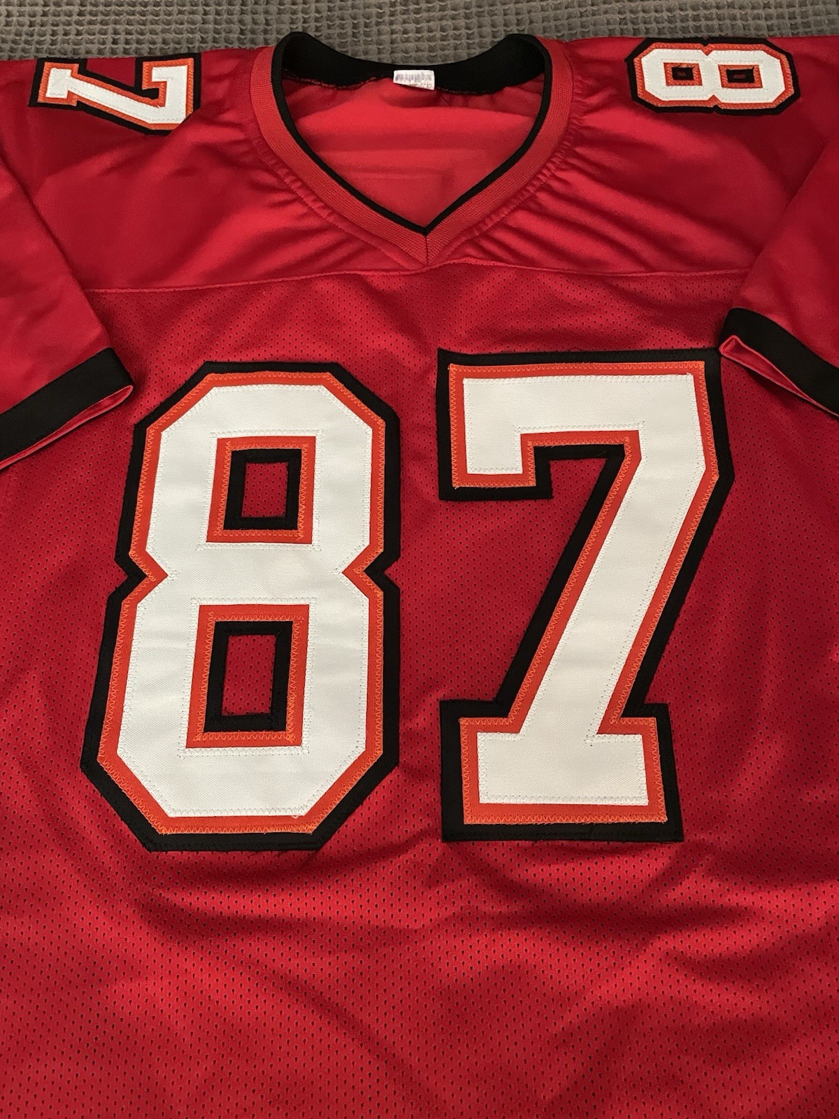 ROB GRONKOWSKI GRONK Signed Tampa Bay Buccaneers CUSTOM JERSEY COA Auto 🔥