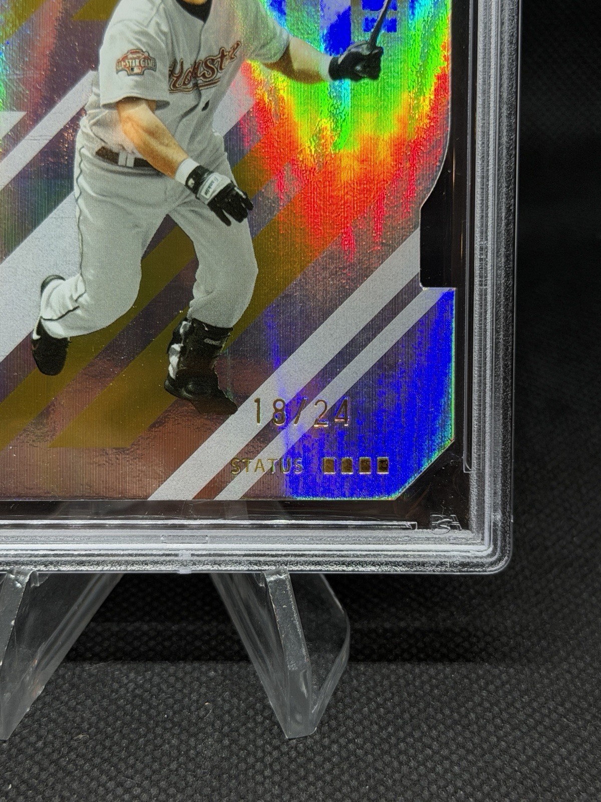 Jeff Bagwell 2005 Donruss Elite Status Gold /24 PSA 8 (POP 1 – NONE HIGER)