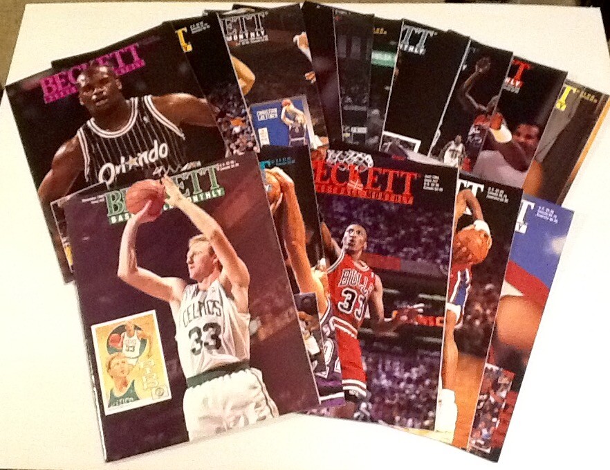 Beckett Basketball Monthly 1992-1996 Price Guide Buyer Choses Player Cover