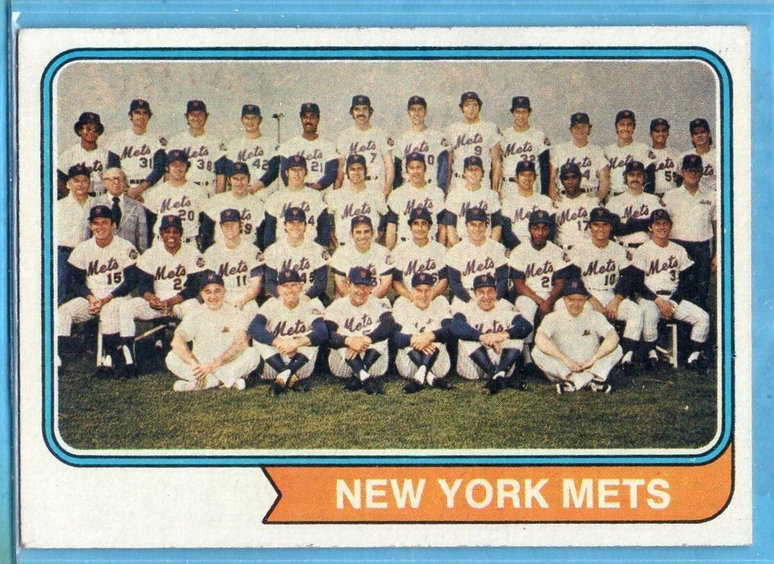 1974 Topps Baseball Team Cards – Complete Your Set