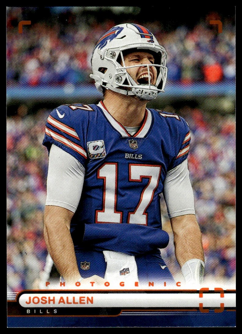 2022 Panini Chronicles Josh Allen #PH-1 Photogenic Orange