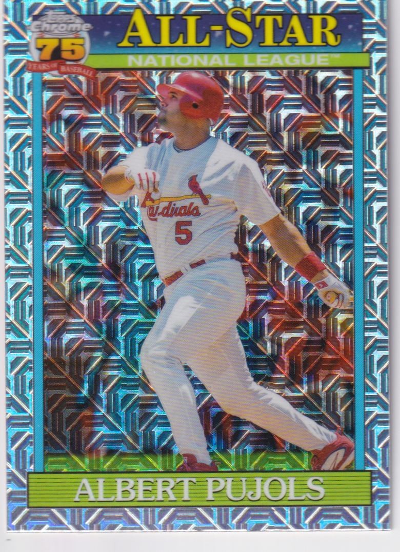 2026 Topps Chrome Mojo All-Star Albert Pujols St. Louis Cardinals #91ASC-16