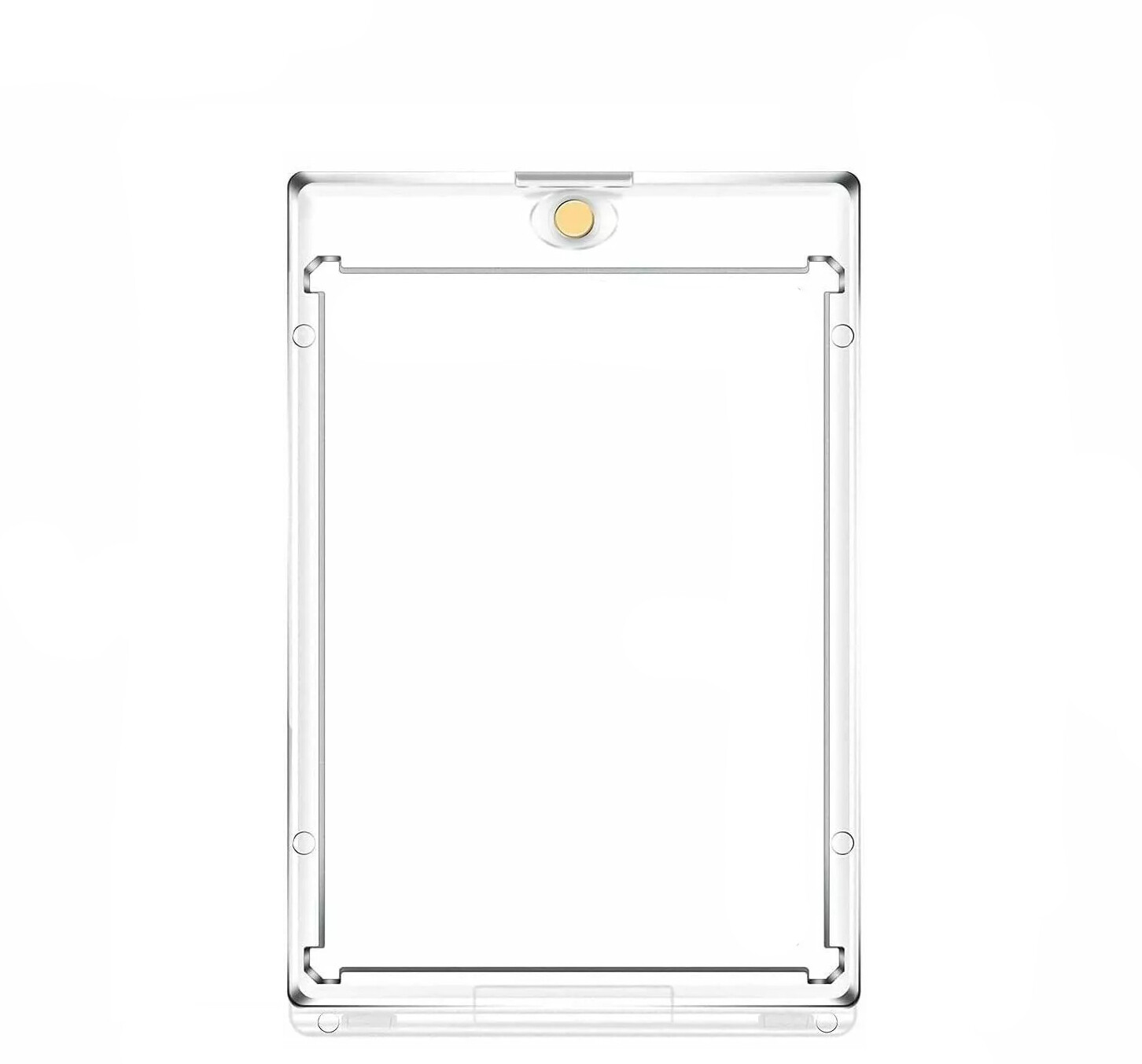25Pcs Magnetic Card Holder 35PT Trading Cards Protectors Clear Acrylic Protector
