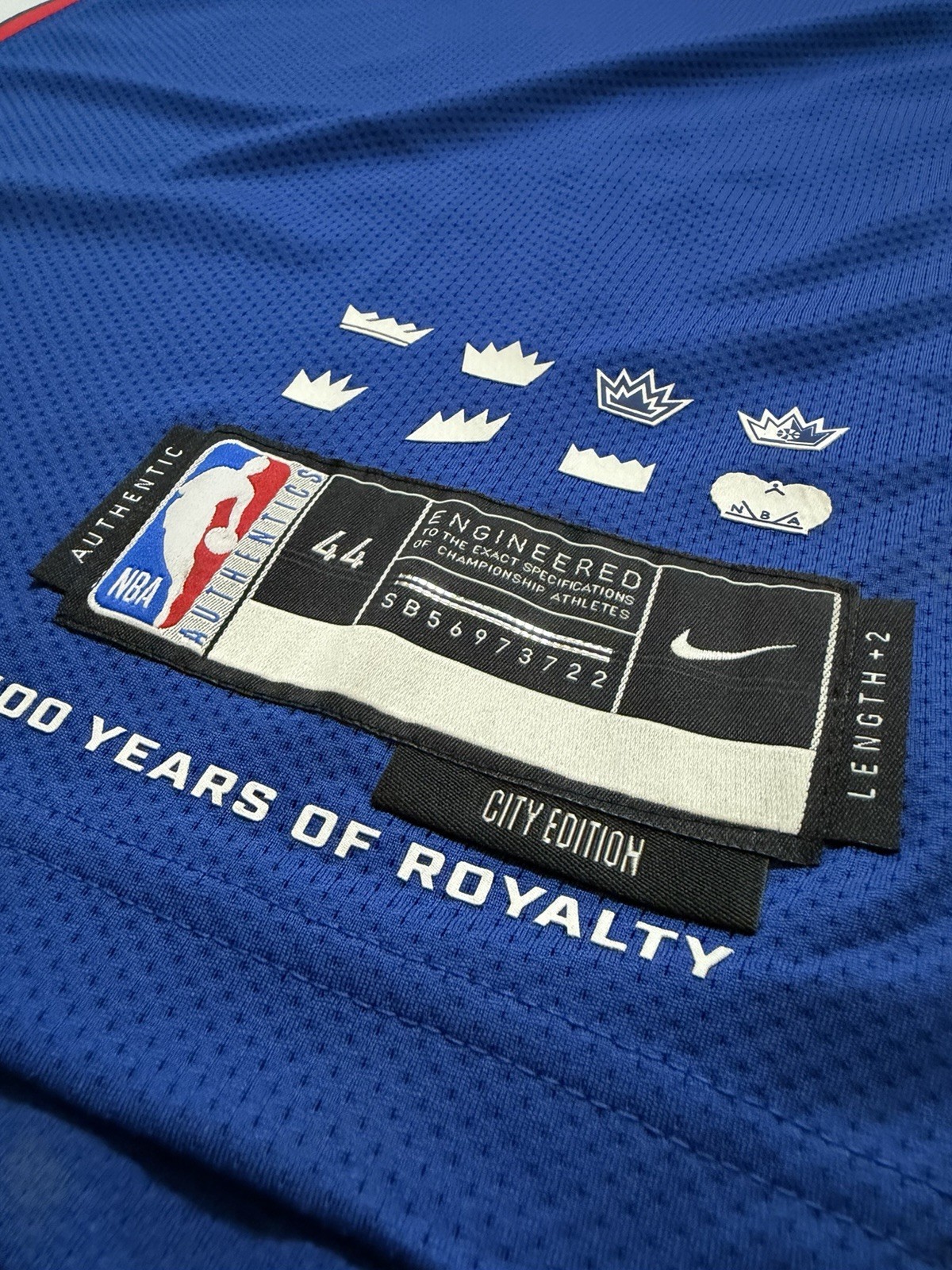 Kevin Huerter Kings Nike 2023-24 City Ed. Authentic Jersey – NWT – Size 44 (M)