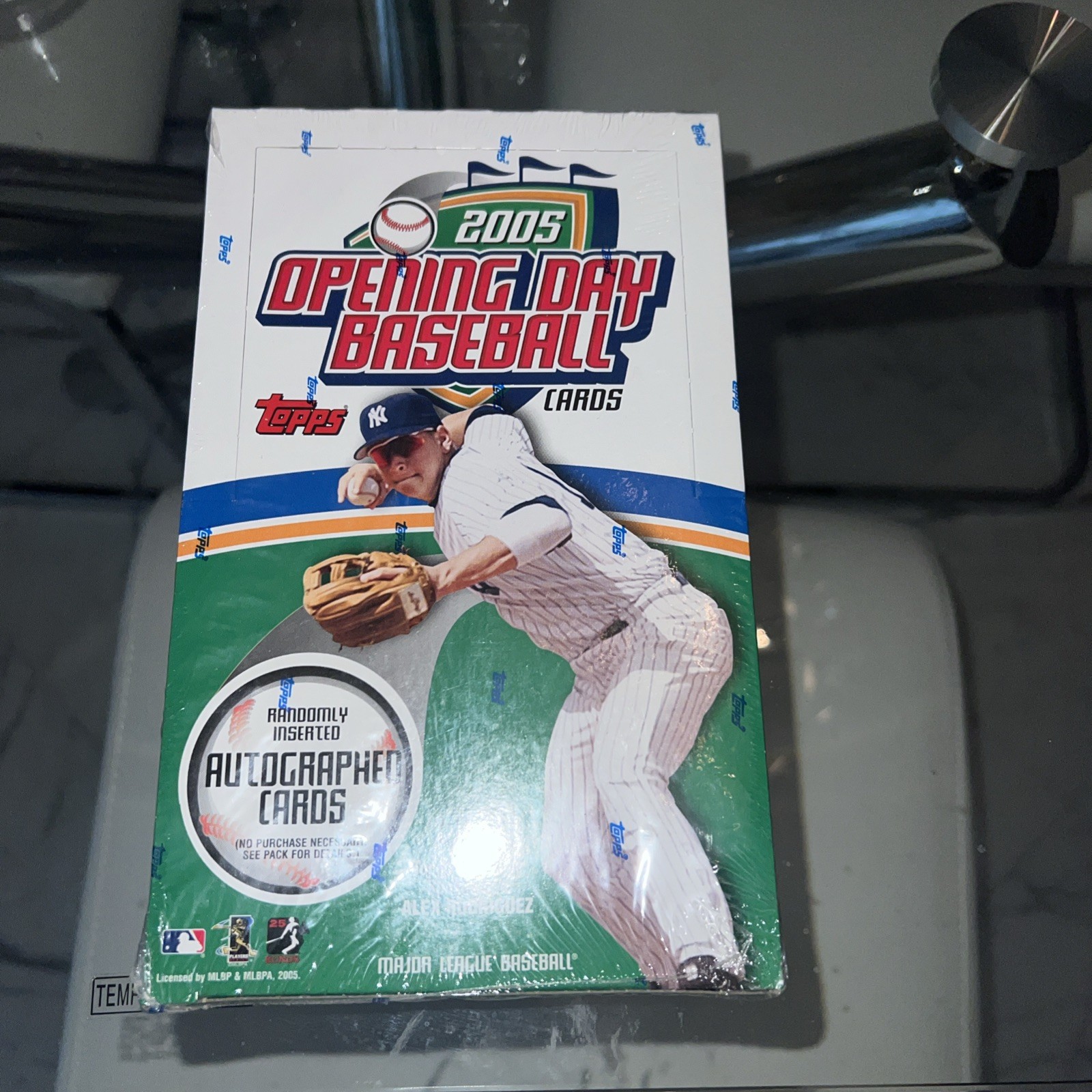 2005 Topps Opening Day Baseball Factory Sealed Box 36 Packs 6 Cards Per Box