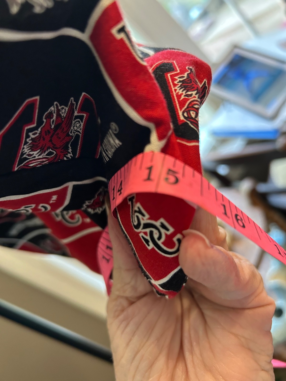 USC Pride. Show your Colors with A Handmade Gamecock Purse, Black, White and Red