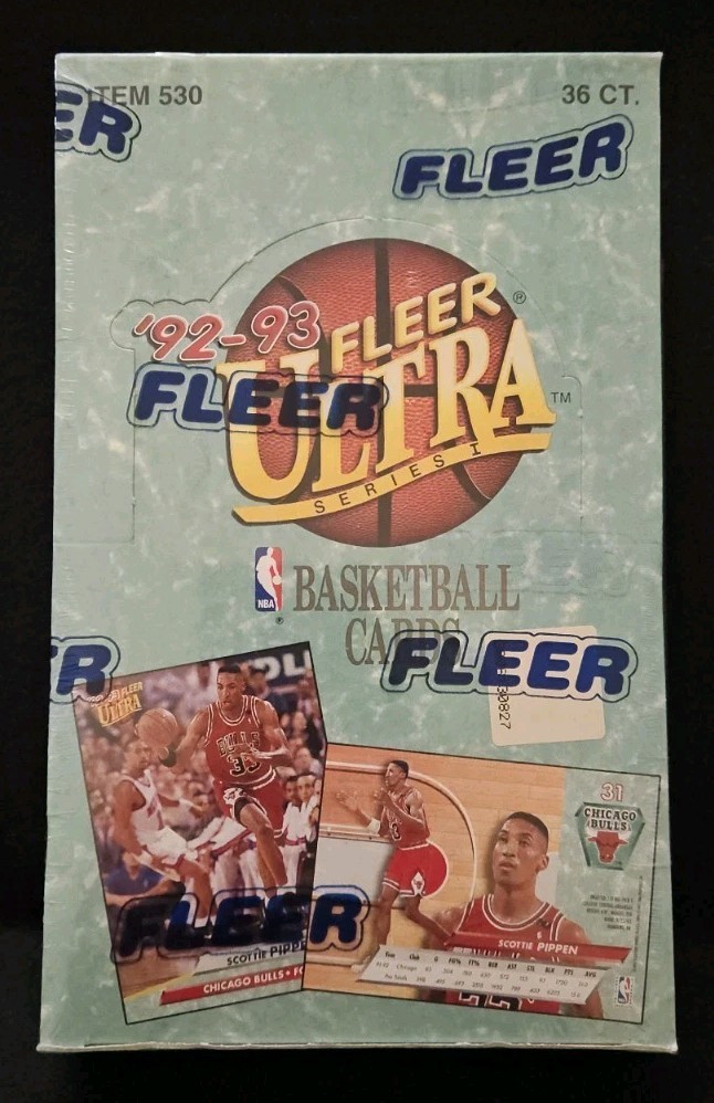 1992 93 Fleer Ultra NBA Basketball Series 1 Factory Sealed Box