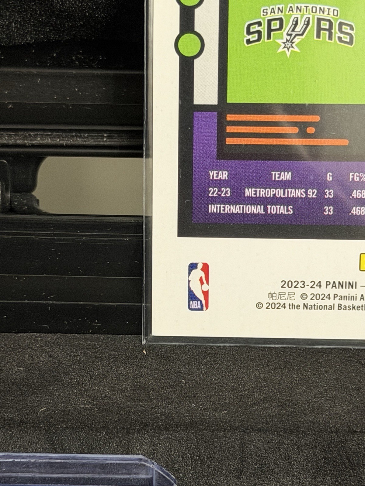2023-24 Panini Haunted Hoops – Rising Stars Victor Wembanyama #282 Orange (RC)