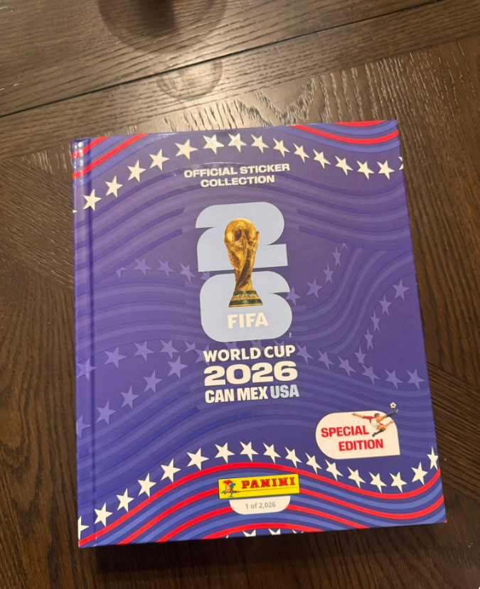 2PCS Panini FIFA World Cup USA＋Canada Hard Cover Album 1 of 2026 Special