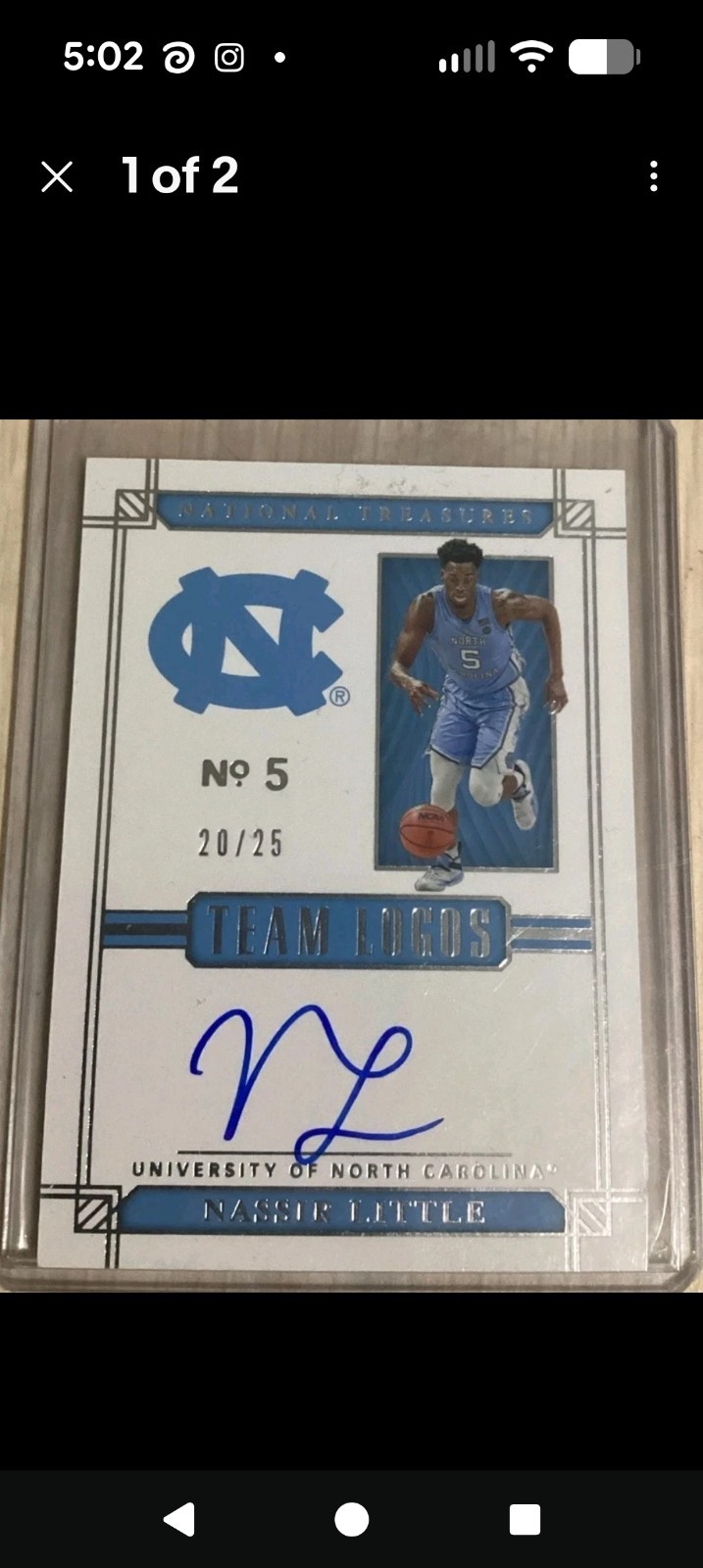 2022-23 Select /10 In Flight Signatures Gold Prizms Cade Cunningham Beckett 8.5