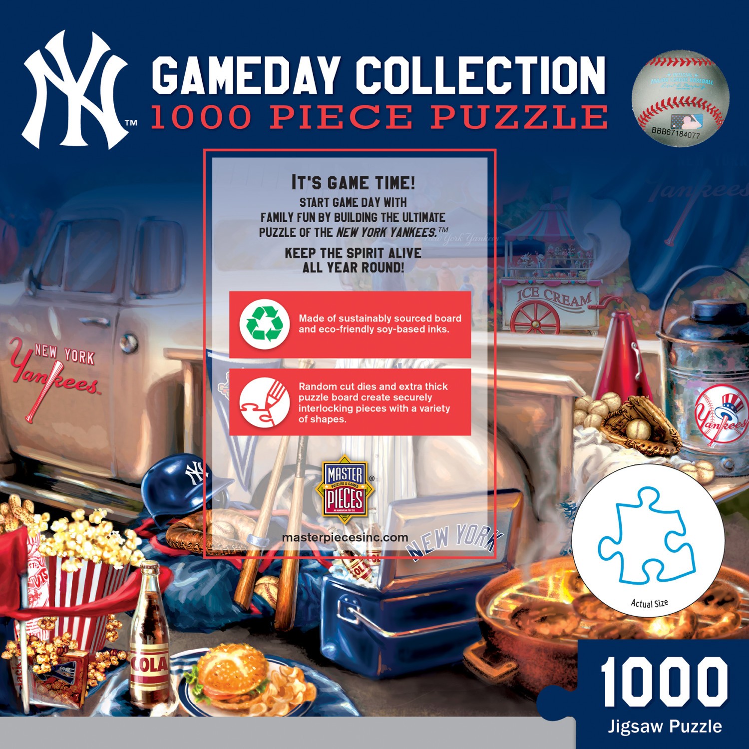 MasterPieces – New York Yankees – MLB Gameday 1000 Piece Jigsaw Puzzle