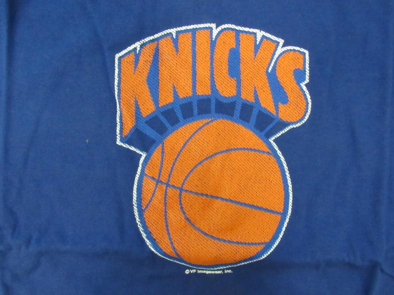 New York Knicks Mens Sizes L-XL-2XL-3XL-4XL-Tall Blue Majestic Shirt