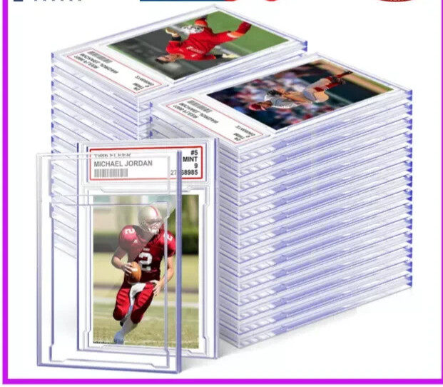 200 ! PCS Empty Graded Card Holder PSA Style Slab for Trading Sports Cards 35 pt