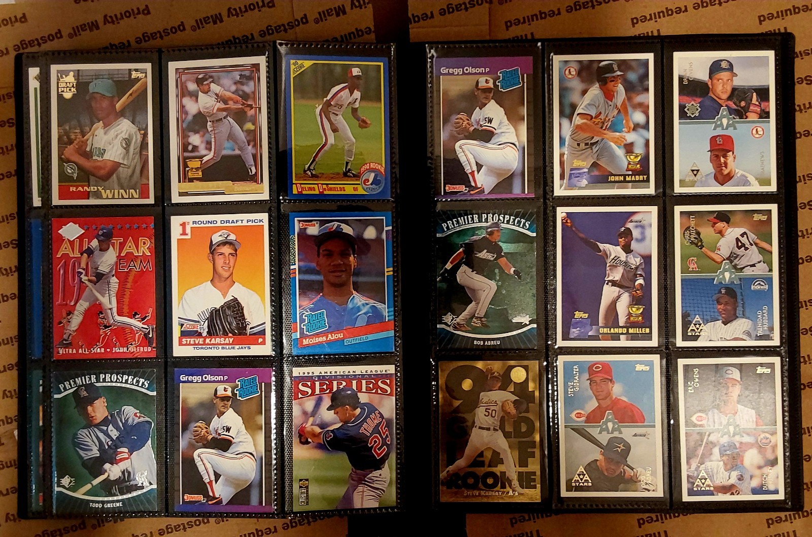 Huge Lot Of Baseball Rookie Cards 360 Total Mint or Near Mint Condition 🤔