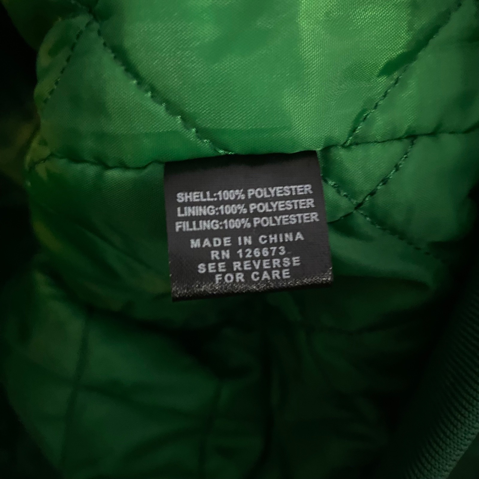 NFL Philadelphia Eagles Retro Logo Kelly Green Snap Bomber Varsity Jacket $135