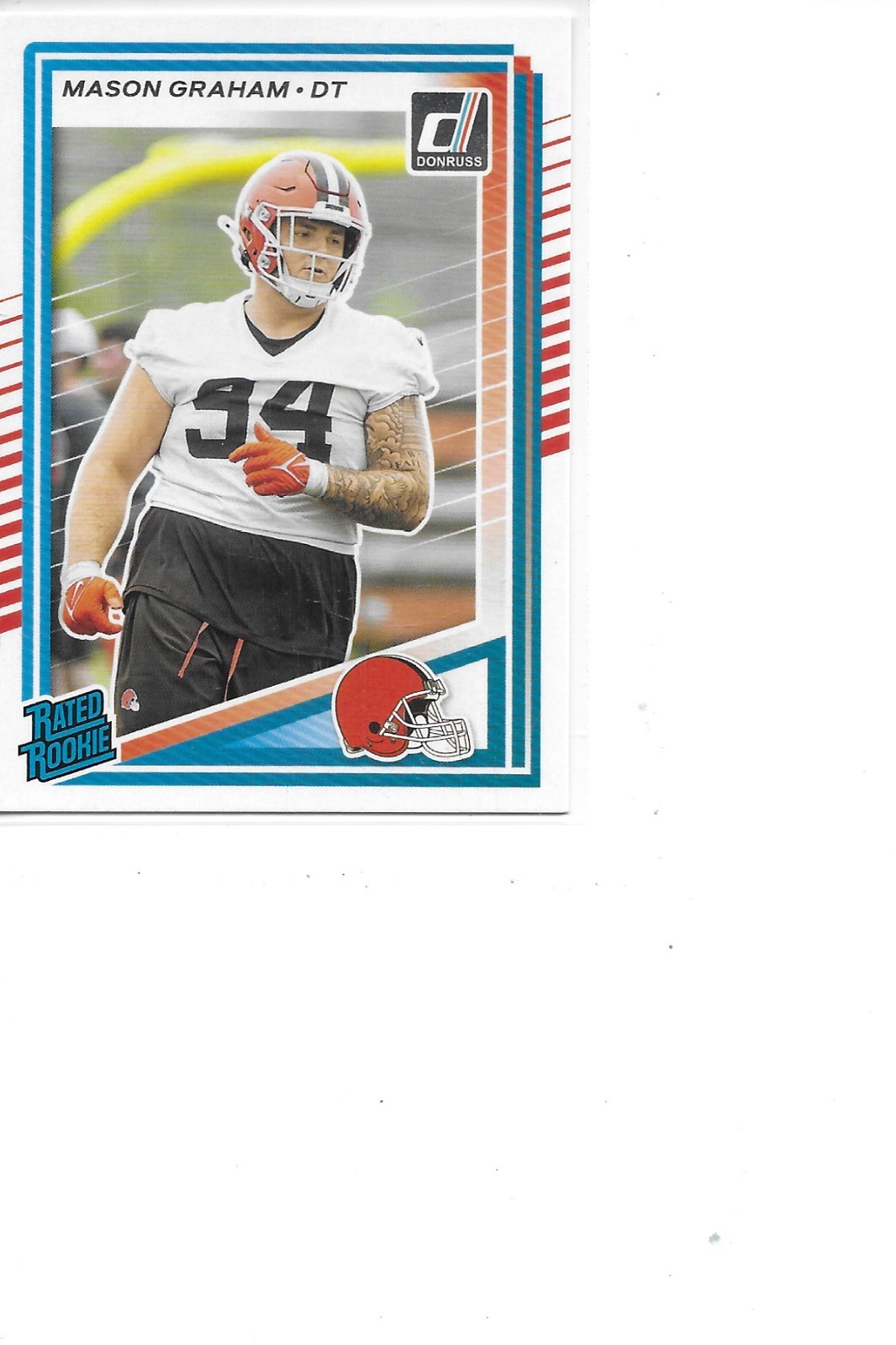 2025 Donruss Mason Graham Rookie Cleveland Browns Football Card #340