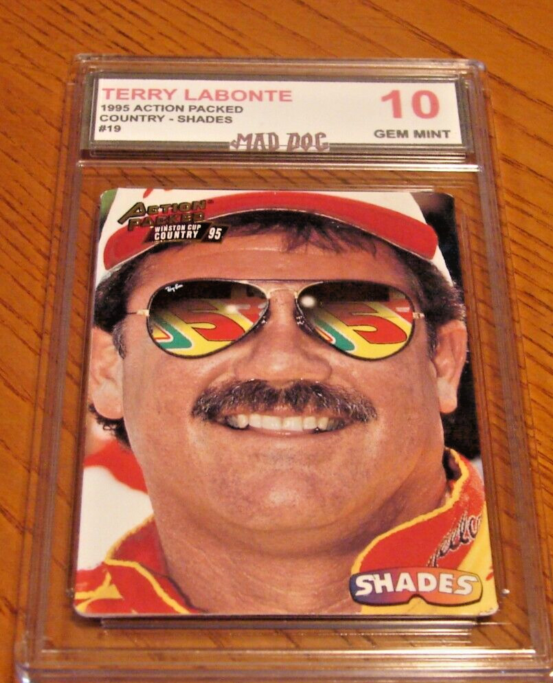 TERRY LABONTE —1995 ACTION PACKED–#19 Shade–GEM Mint 10****NASCAR****Mad DOG