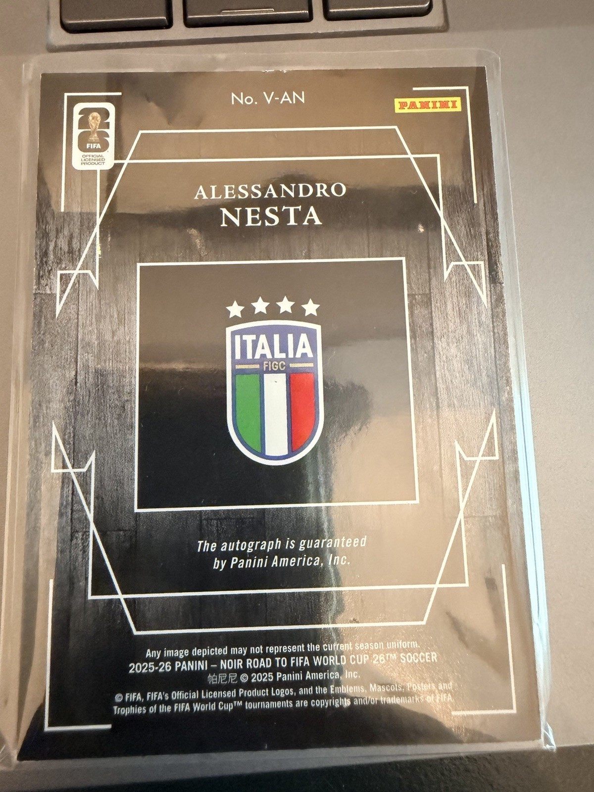 Alessandro Nesta Spotlight Signatures 30/60 Road To FIFA WORLD CUP *not GEM