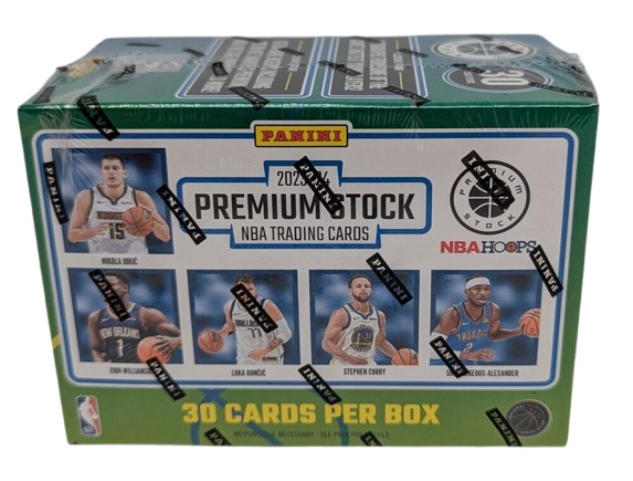 PANINI PREMIUM STOCK 2023-24 NBA BASKETBALL BLASTER FACTORY SEALED (6 PACK) BOX
