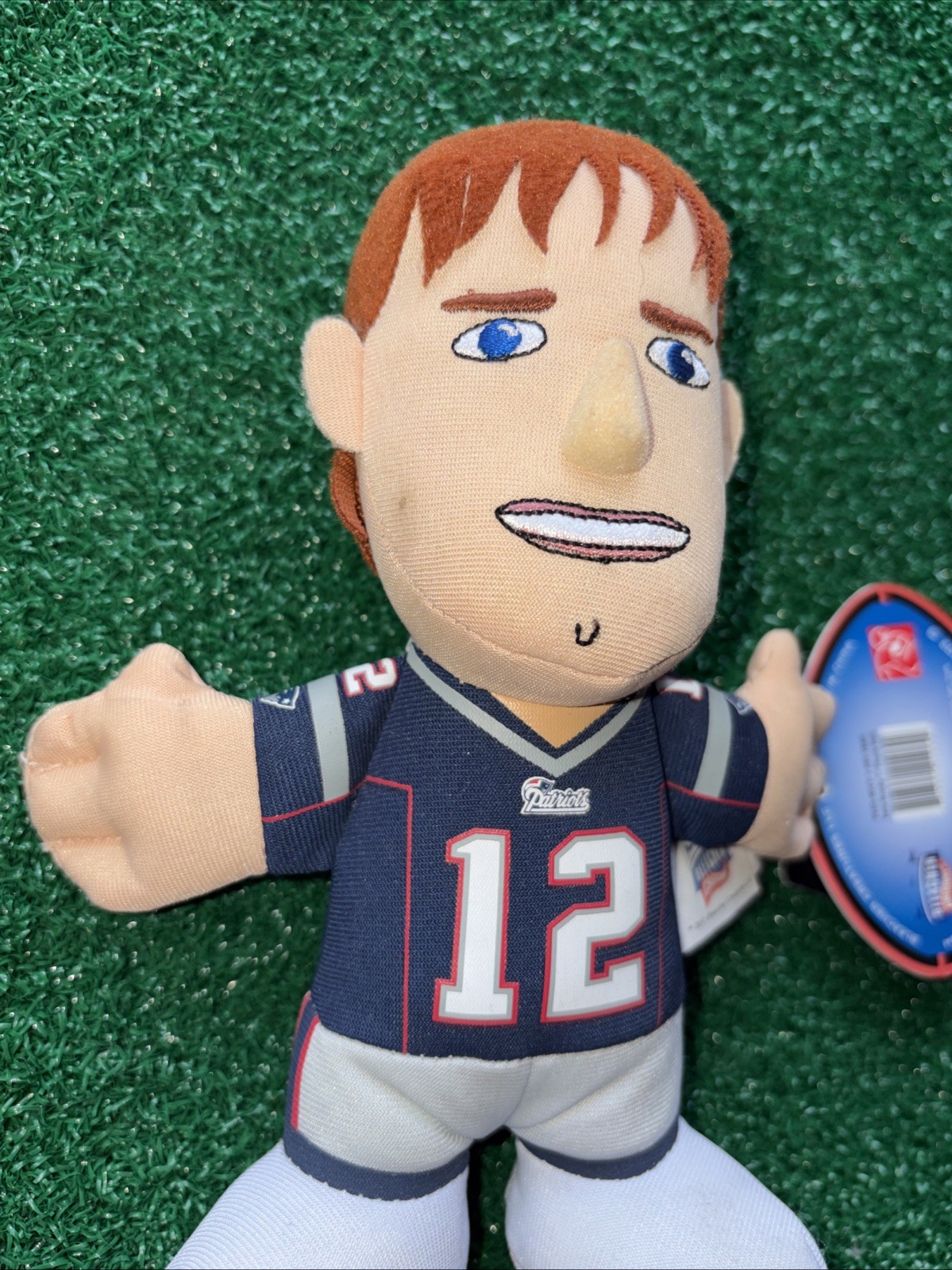 Tom Brady NEW Tampa / Patriots Bleacher Creature 7 Inch MINI Doll Plush Figure