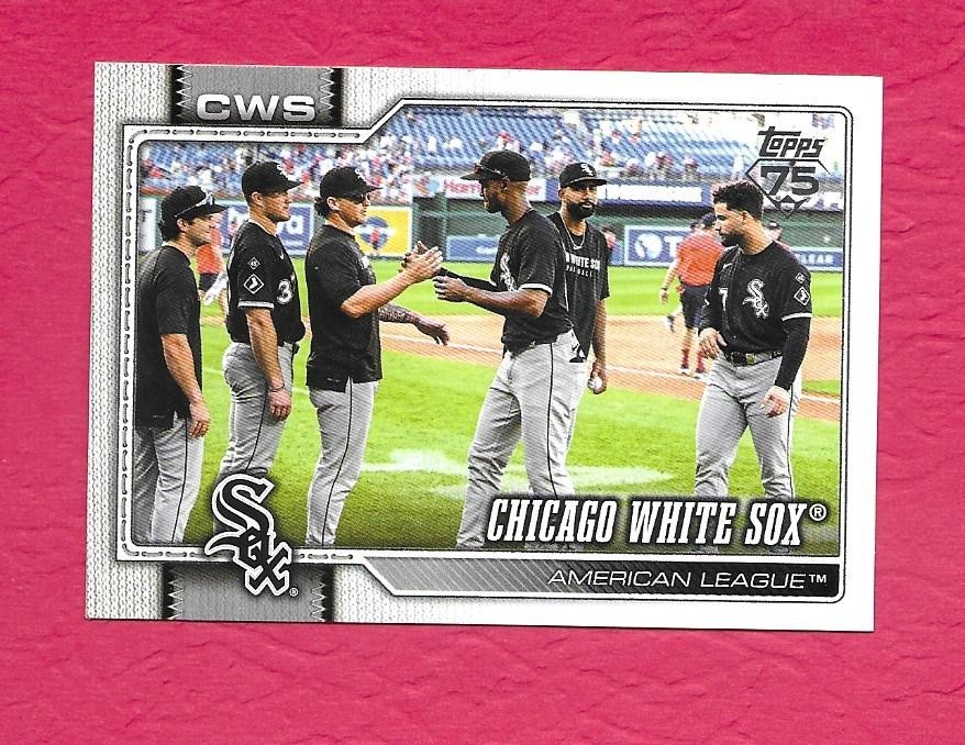 2026 TOPPS CHICAGO WHITE SOX TEAM SET 18 CARDS SERIES 1 AND 2 IN STOCK