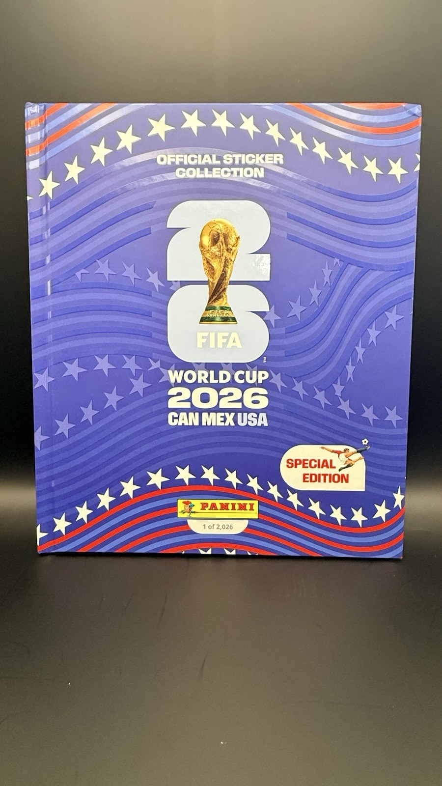 Panini WC2026 Gold Crumple Online Exclusive 980 Sticker Set/Limited HC/CC 12 Set