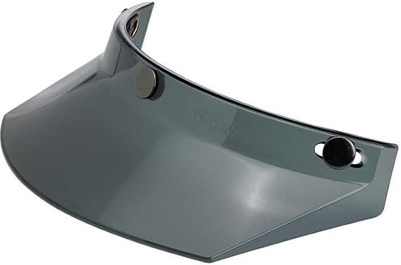 3 Snap Moto Visor Universal Fit for Helmets | Motocross Retro Vintage Modern Sty