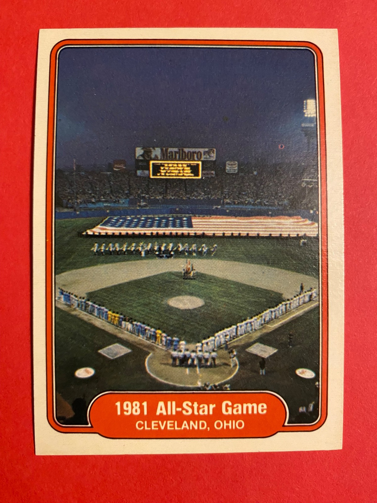 1982 Fleer #628 1981 All-Star Game NM+ FREE DELIVERY