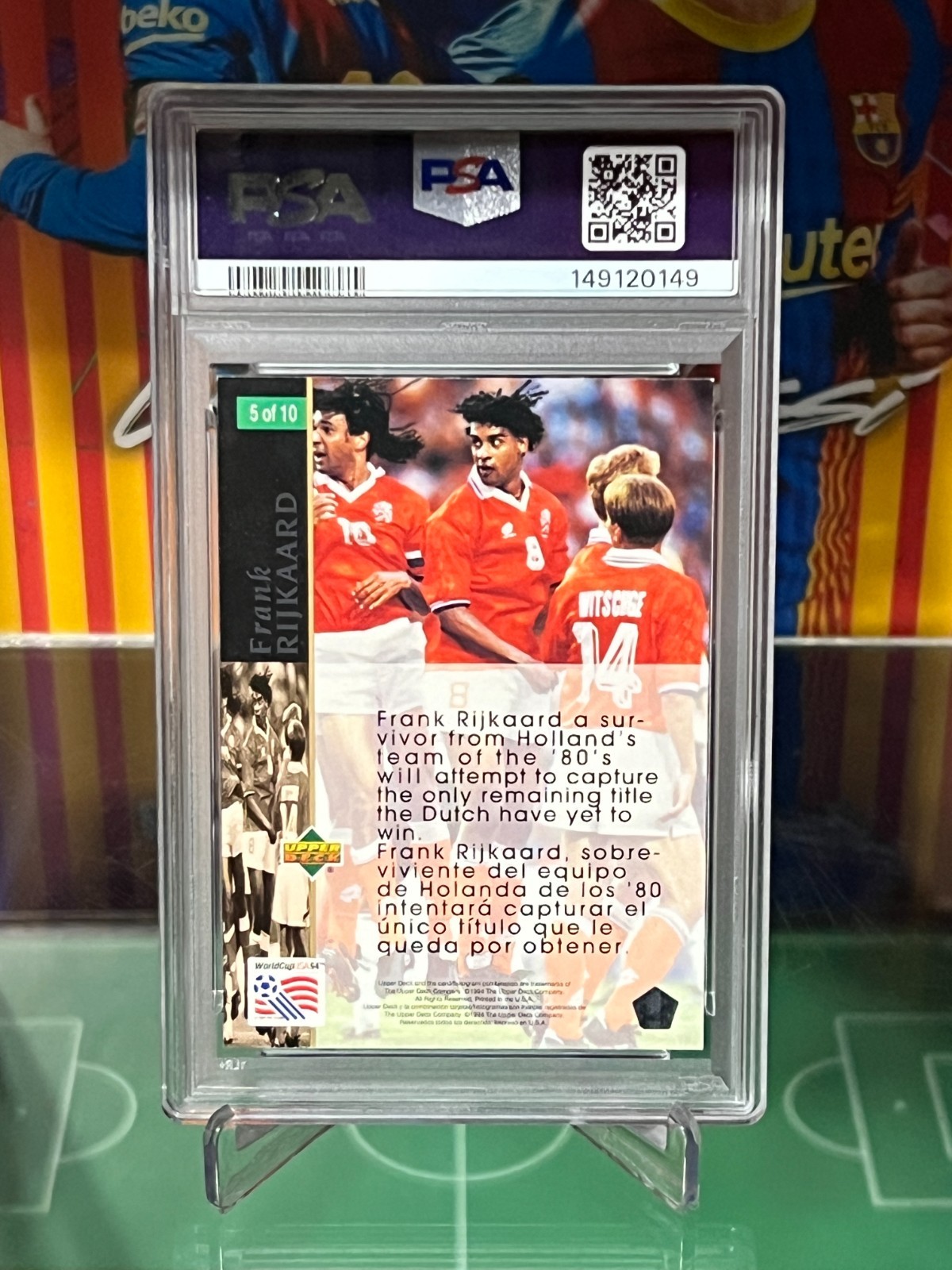 Netherlands Hat-trick PSA Lot Patrick Kluivert + Edgard Davids + Frank Rijkaard