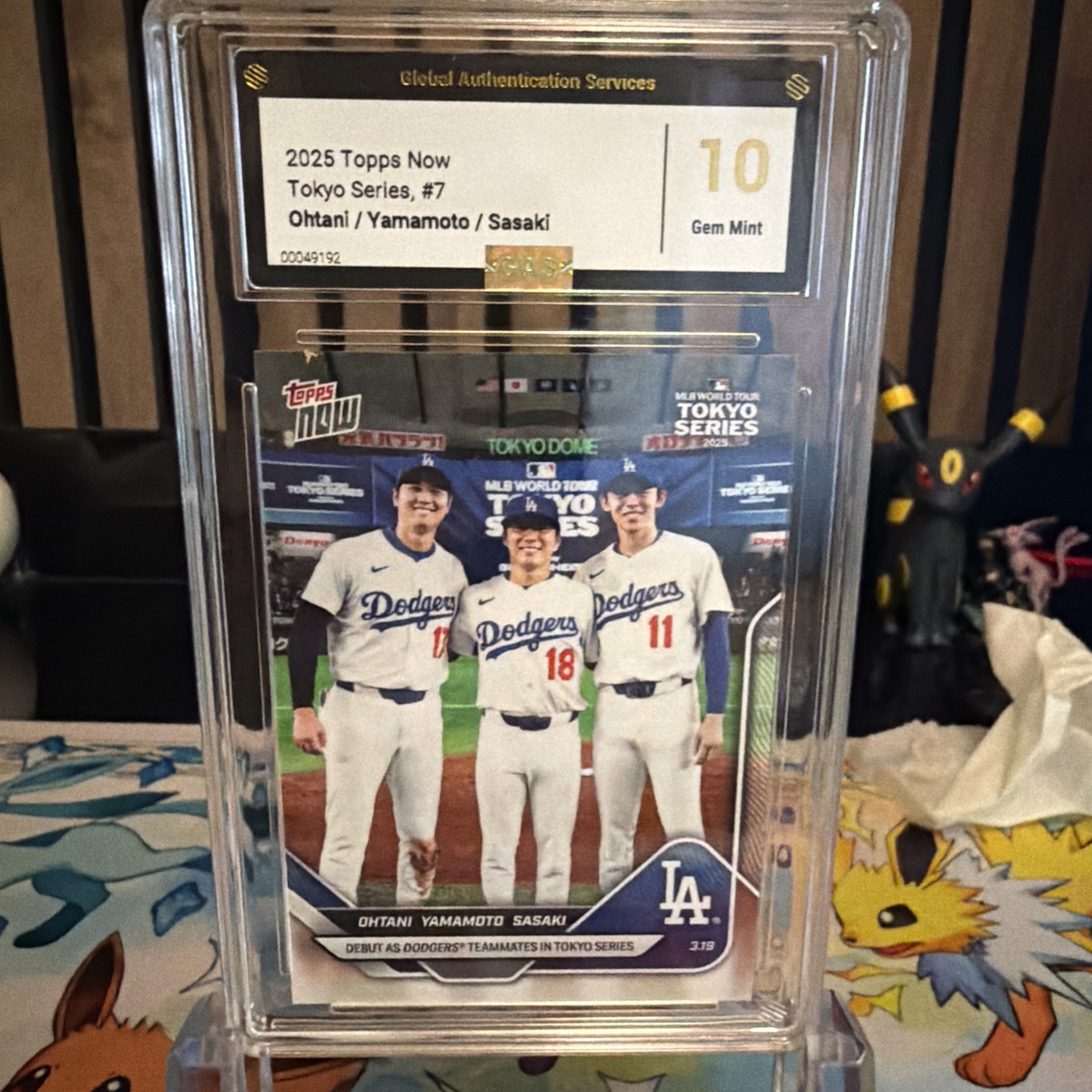 2025 Topps Tokyo Series Shohei Ohtani, Yoshinobu Yamamoto, Roki Sasaki RC