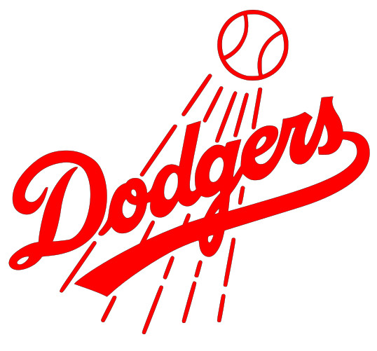 LA Dodgers Vinyl Decal Sticker – You choose color and size