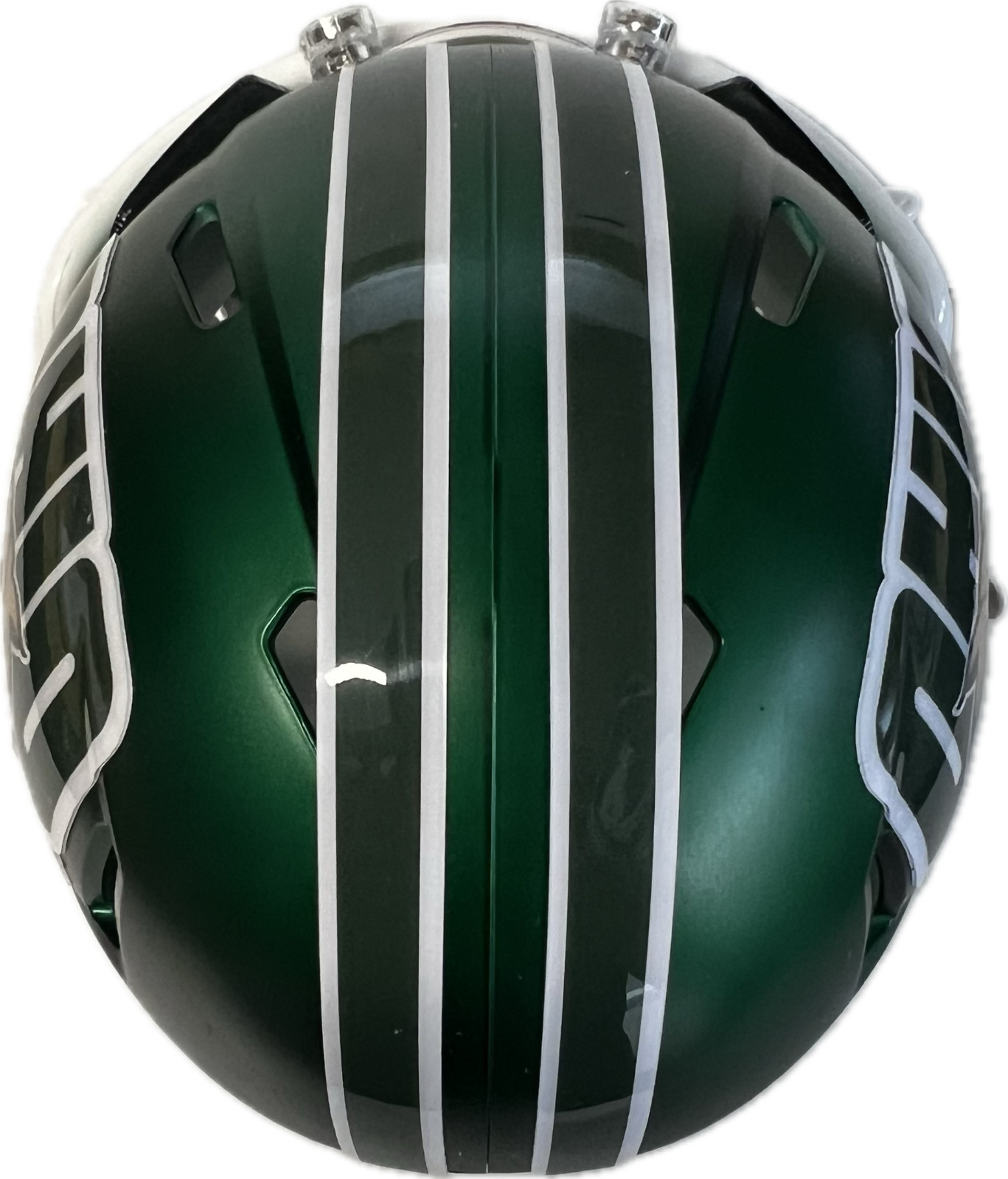 Ohio University Bobcats Custom Green Mini Helmet