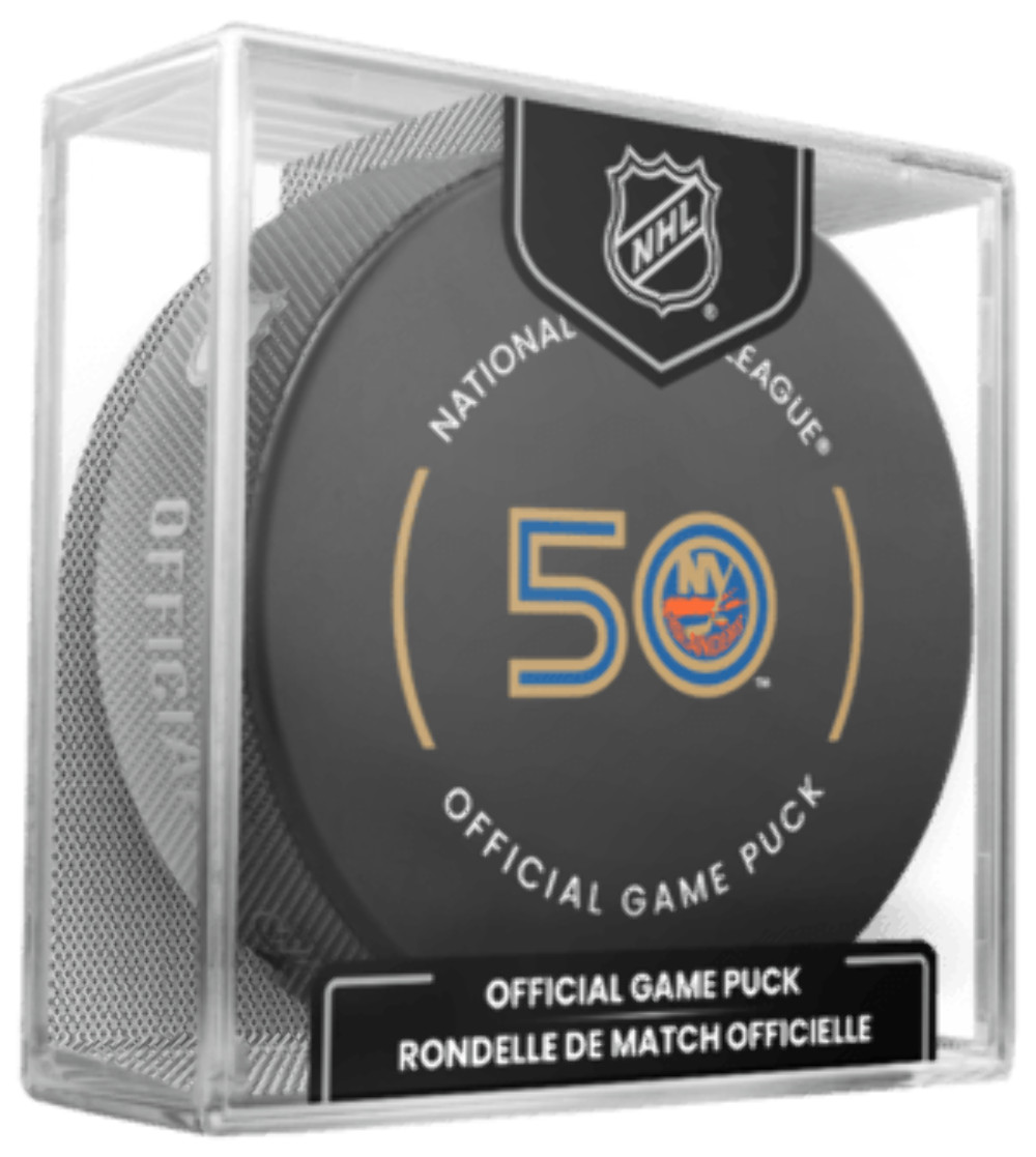 New York Islanders 50th Anniversary NHL Ice Hockey Team Sher-Wood Official Game