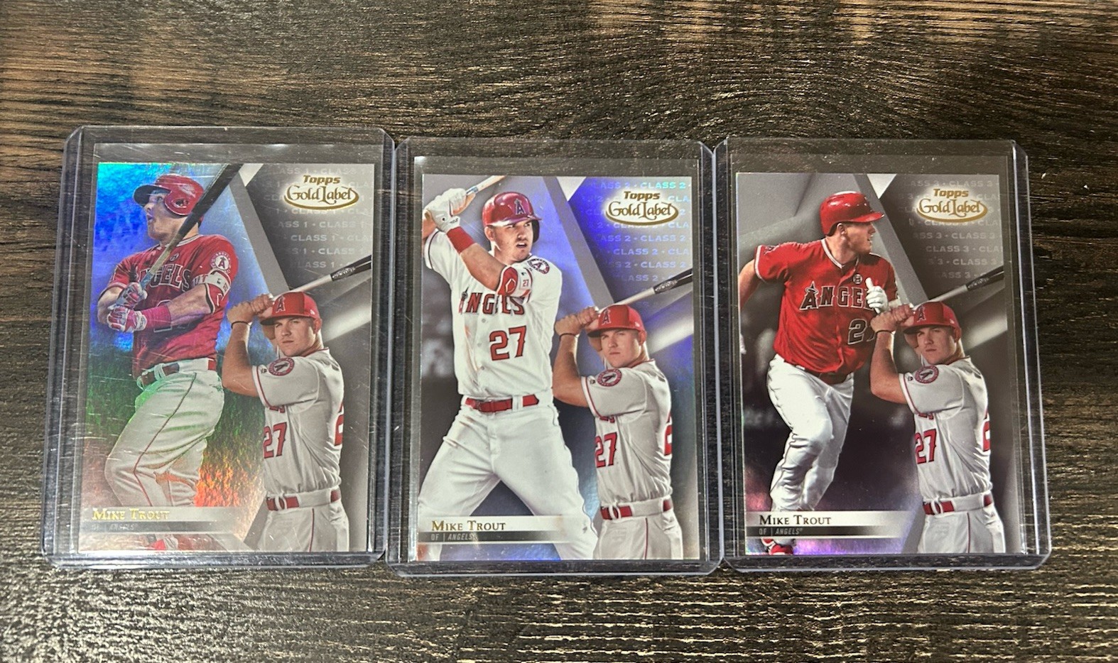 MIKE TROUT – 14 Card Lot – (2018-2026) – Inserts Variations Checkerboard Mojo