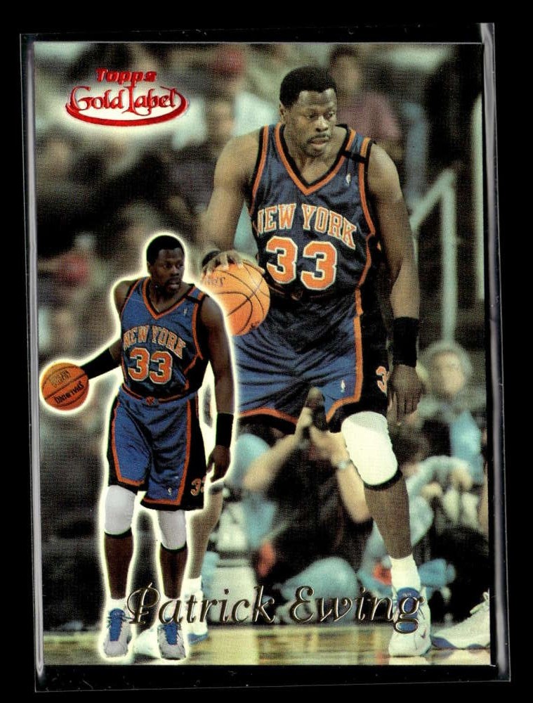 1999-00 Topps Gold Label Patrick Ewing #52 Class 1 Red Label /100 DC IC1197