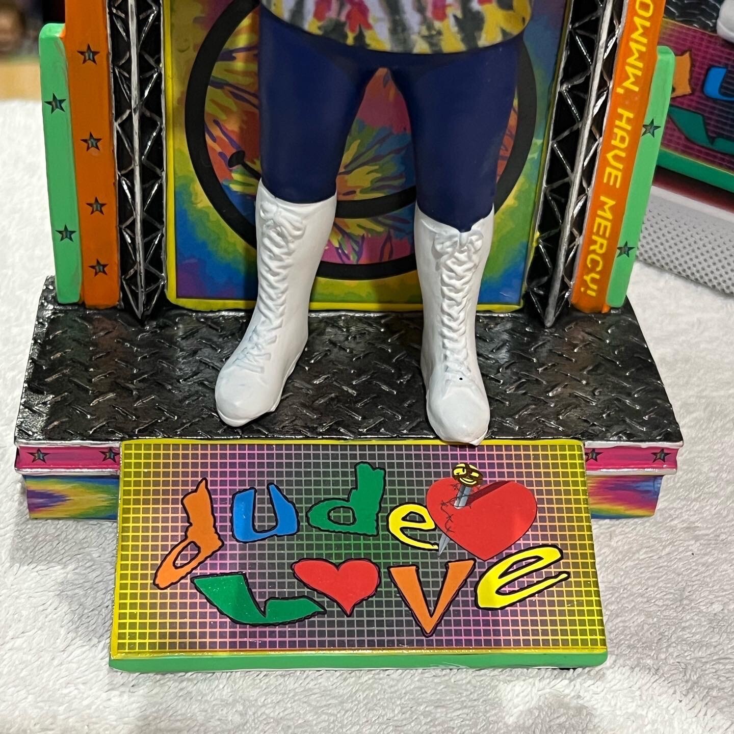 MICK FOLEY “Dude Love” Wrestling WWE WWF Legend Exclusive Bobblehead