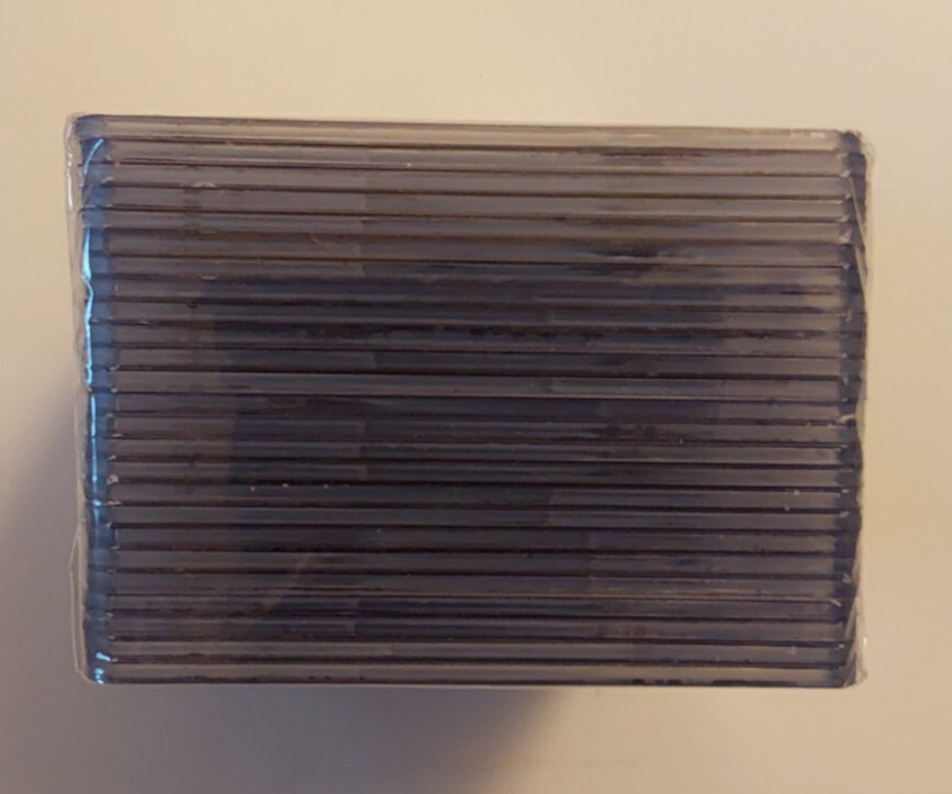 BCW 3X4 Thick Card Toploaders 1 Pack of 25 Thick Card 1.5mm 59pt Point Cards