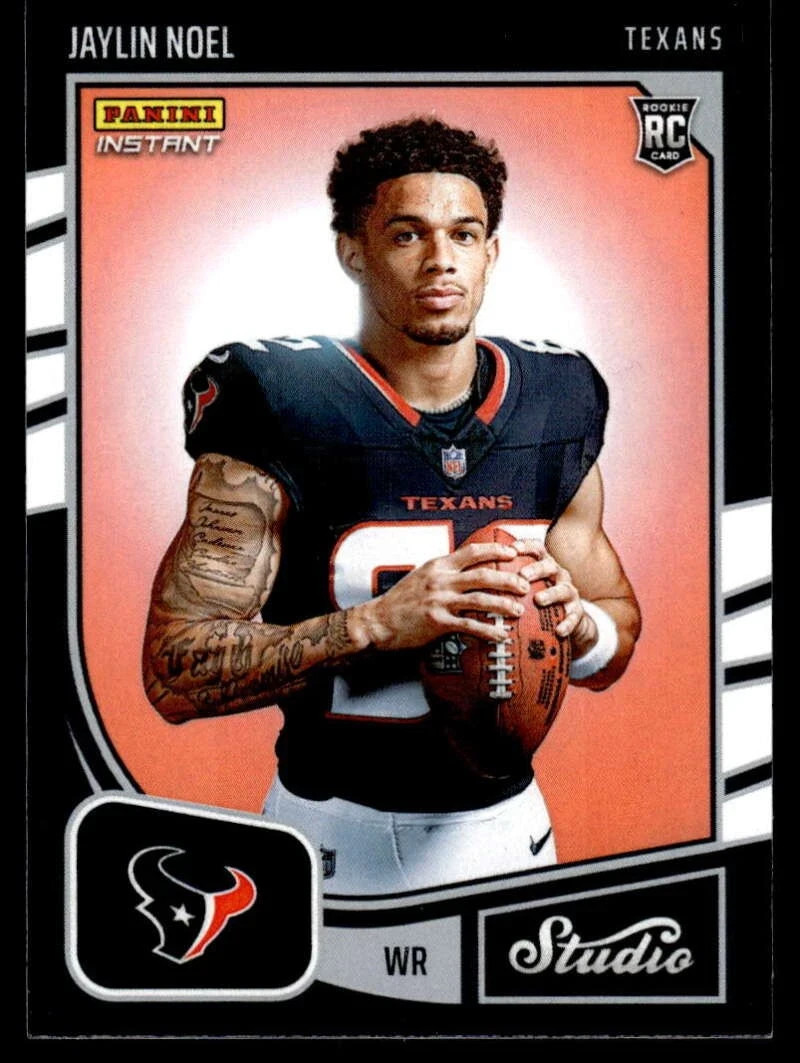2025 Panini Instant Jayden Higgins/Jaylin Noel STUDIO ROOKIES 1/367 SP Texans RC