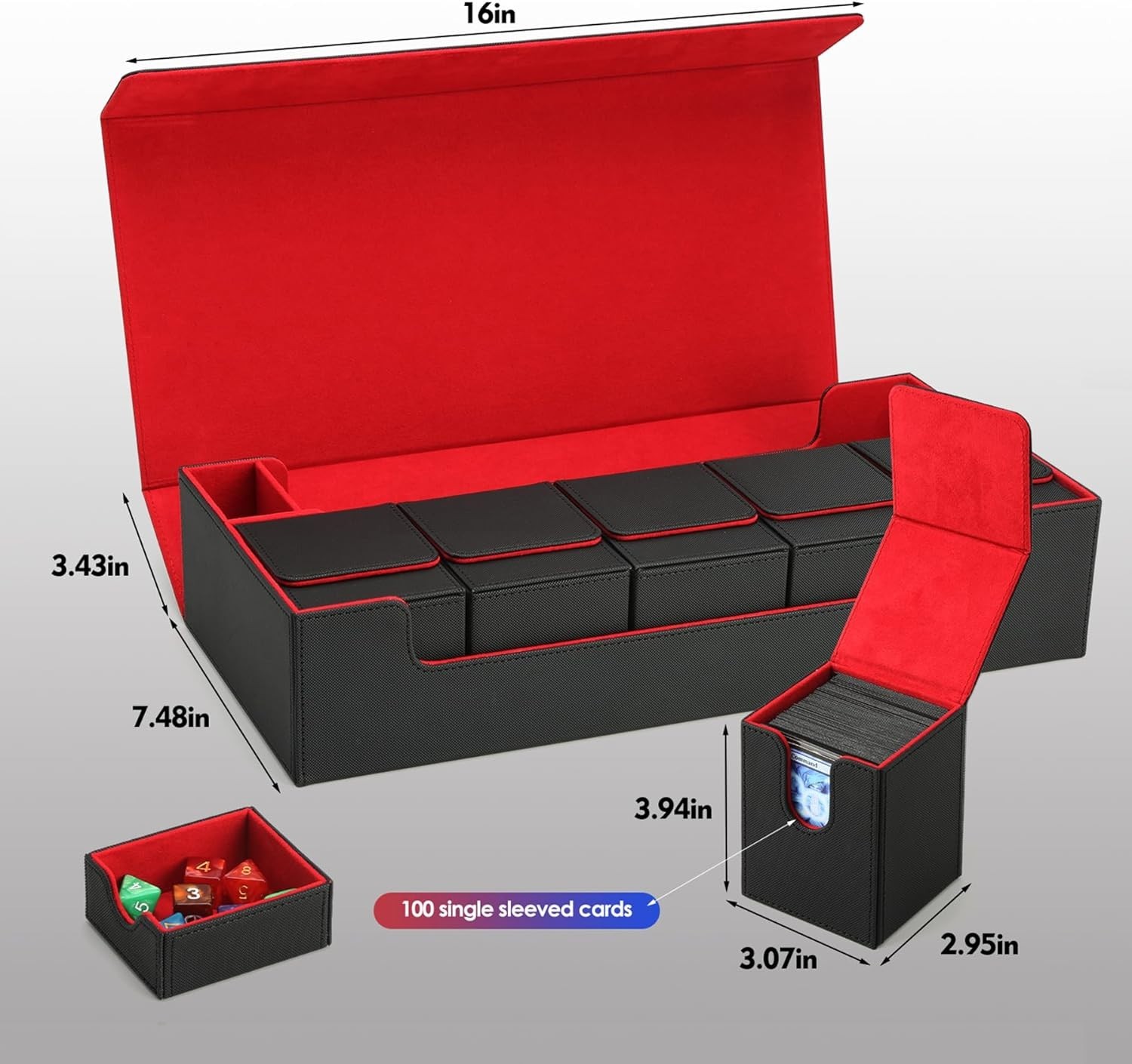 All-in-One System for Trading Cards, Multicolor