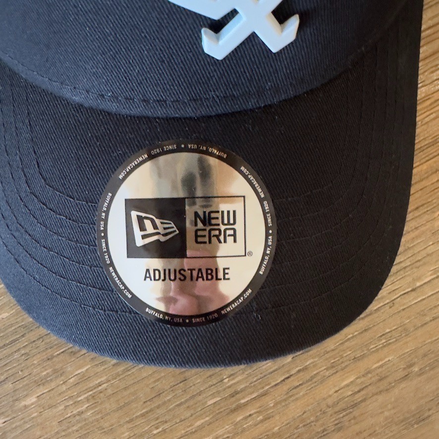 New Era Chicago White Sox 9FORTY A-Frame Snapback Clubhouse Cap-SILICONE LOGO