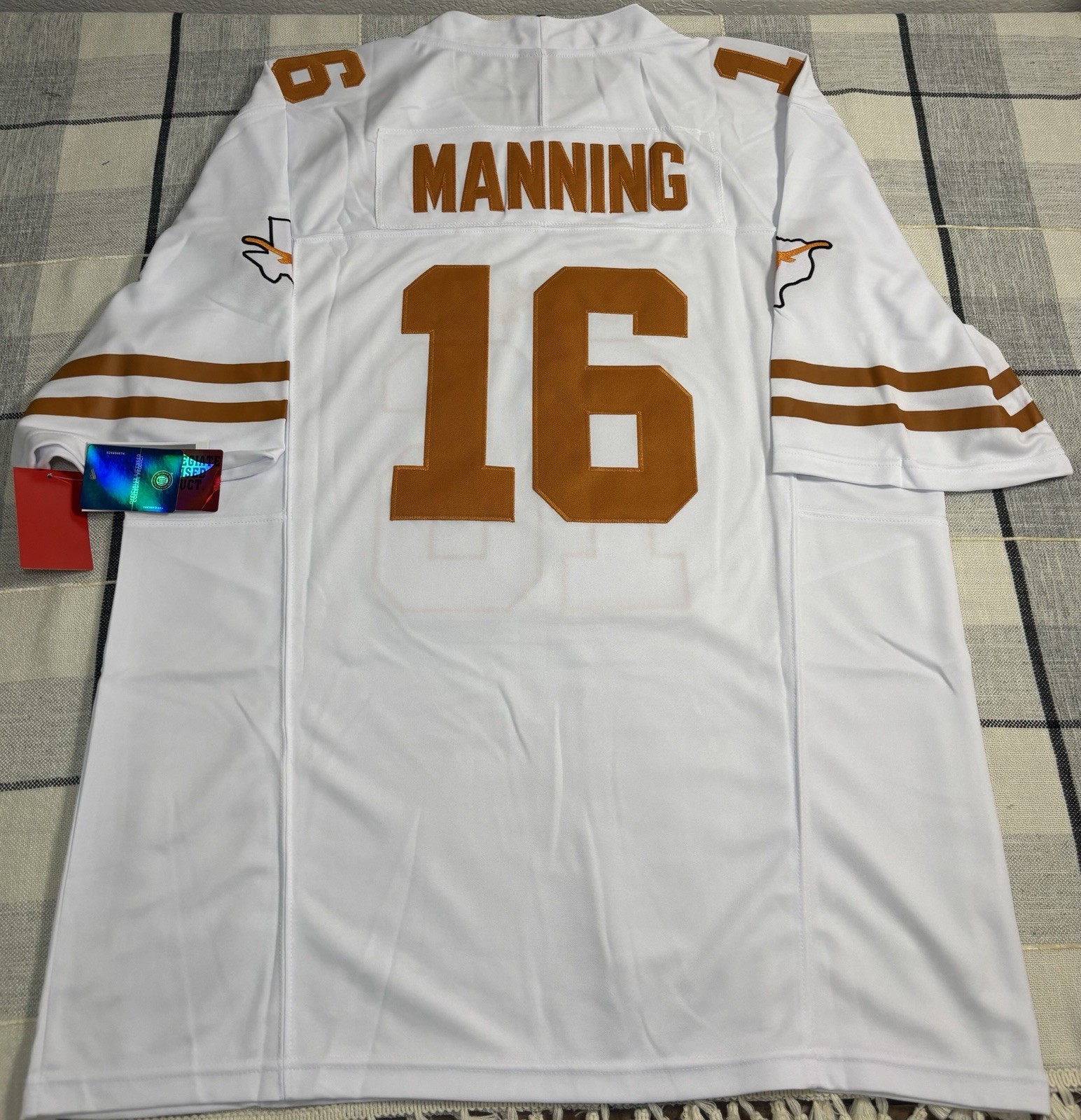 Arch Manning Texas Longhorns Jersey Men’s Size! Ships same day!