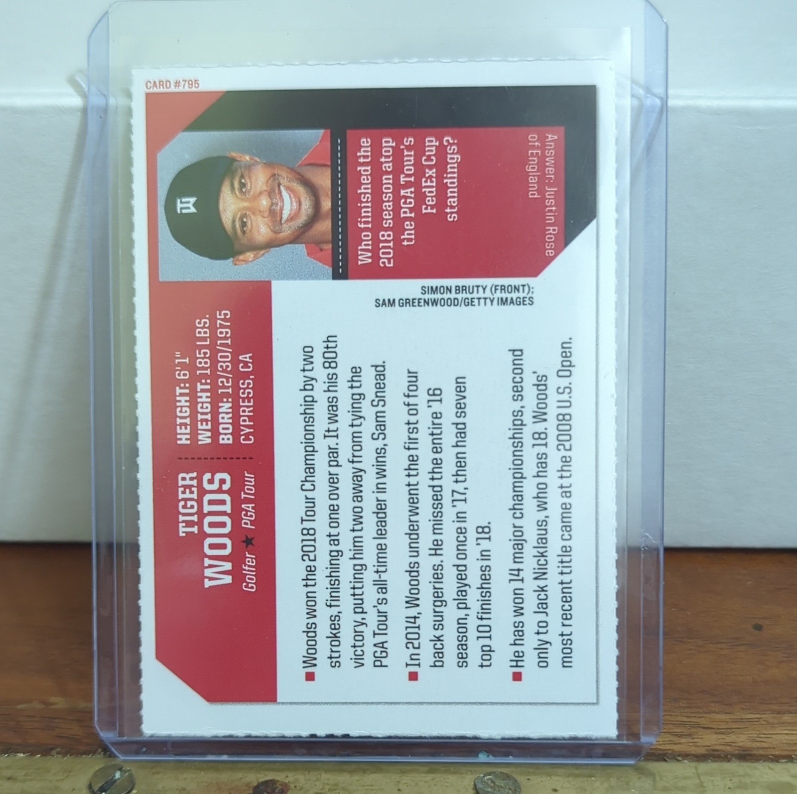 2019 Sports Illustrated Kids Series 5 Tiger Woods #795 Golf