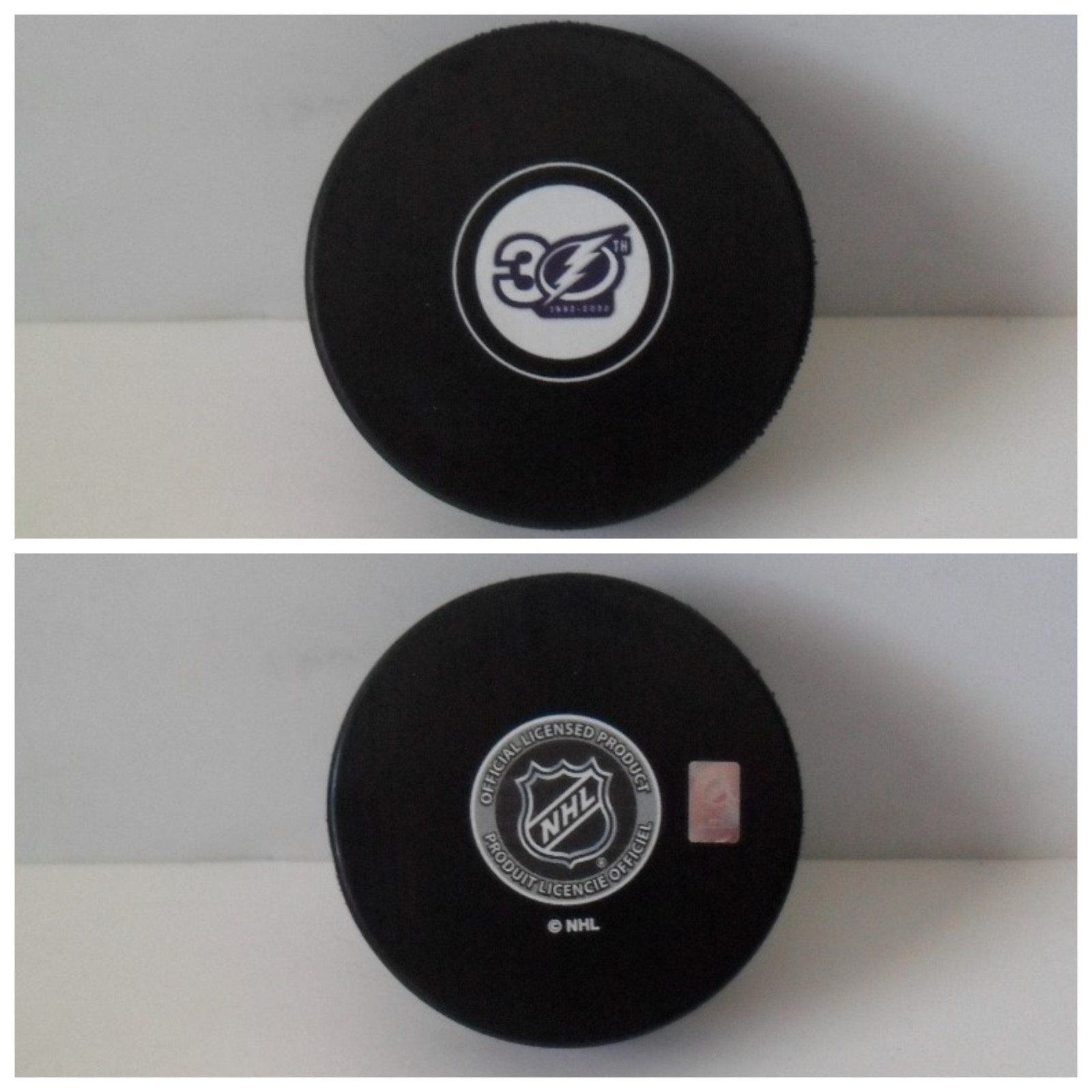 Tampa Bay Lightning 30th Anniversary Puck – Official NHL Licensed Puck Brand New