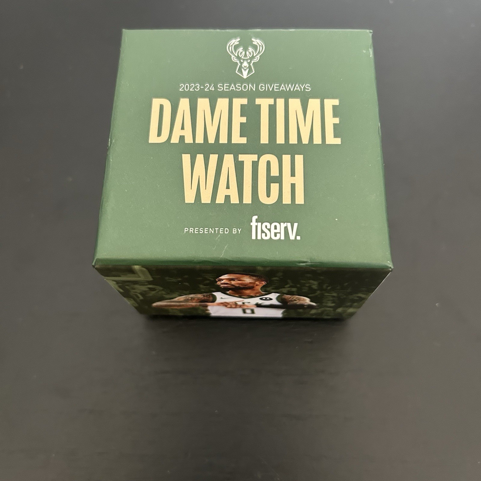 Milwaukee Bucks 2023-24 Damian Lillard “Dame Time” Watch Giveaway Edition Unworn