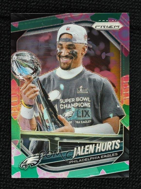 2025 Panini Prizm Lotus Flowers Prizm 8/18 Jalen Hurts #228 1te9