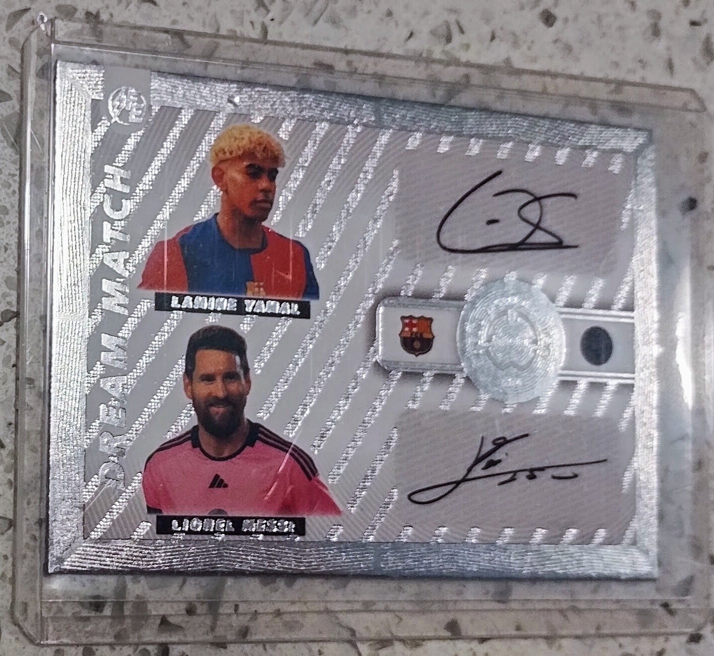 2025 FIFA CLUB WORLD CUP FE Card – LIONEL MESSI – LAMINE YAMAL Printed Auto 🔘
